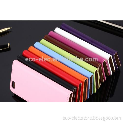 Geniue Leather Wallet Phone case Stand for iPhone 6